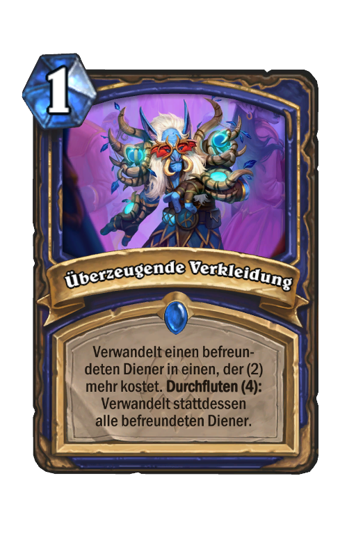 Berzeugende Verkleidung Hearthstone Karten Hsreplay Net