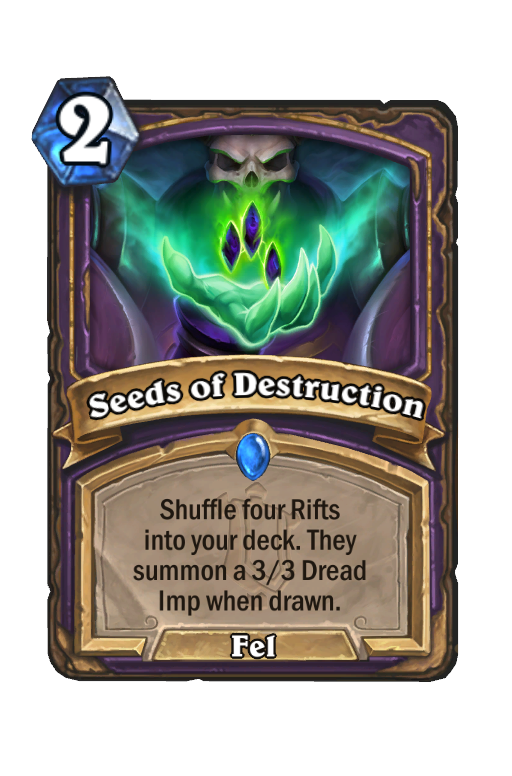 Seeds Of Destruction Fractured In Alterac Valley Best Hearthstone