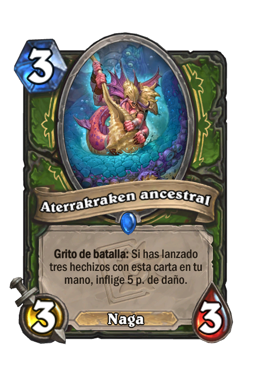 Aterrakraken Ancestral Viaje A La Ciudad Sumergida Best Hearthstone