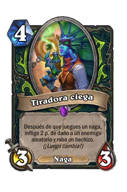 Tiradora ciega Duelo en las Tierras Inhóspitas Best Hearthstone