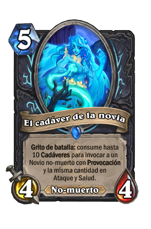 El Cad Ver De La Novia Best Hearthstone Decks Hsreplay Net