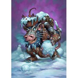 冰冷的雪地狗头人