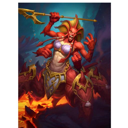熔岩潜伏者 随从原画