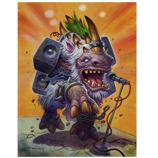 Akali, Rock Rhino artwork