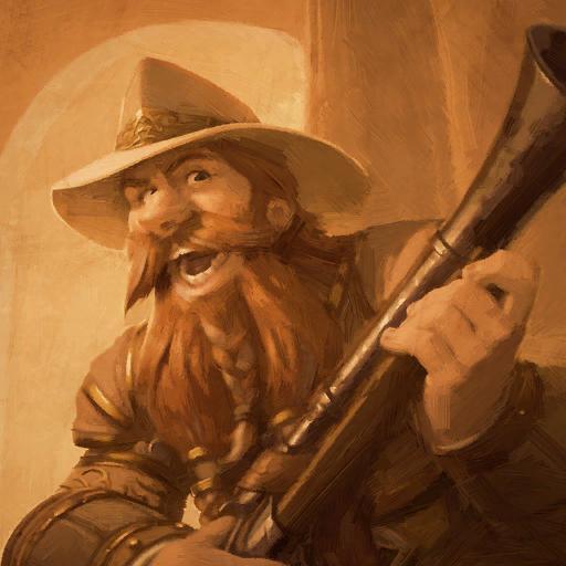 Bronzebeard Portrait artwork