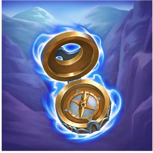 Gold-plated Compass artwork