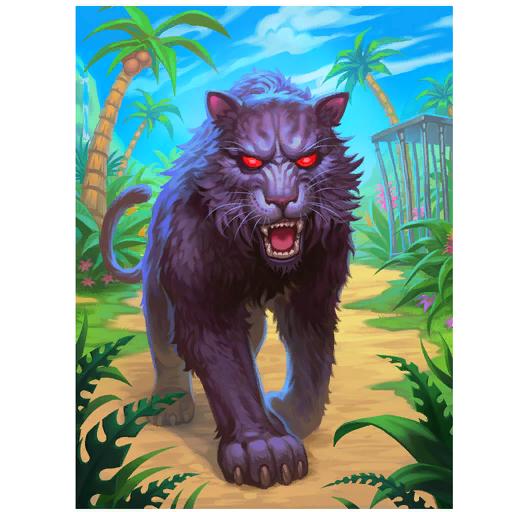 狂乱的猎豹 随从原画