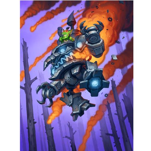 坠落的飞天魔像 随从原画
