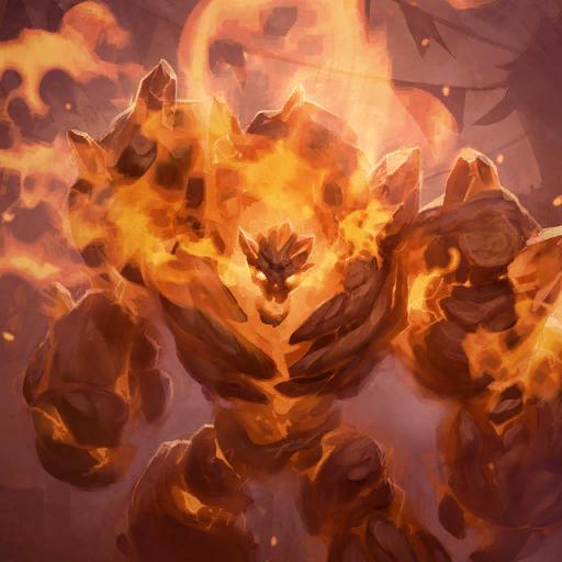Flaming Portrait artwork