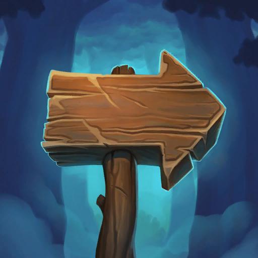 Magic Road Sign artwork