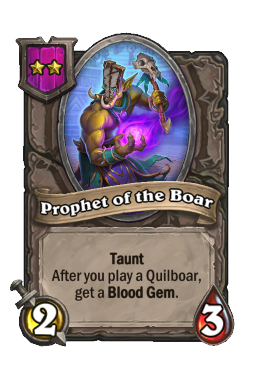 Prophet of the Boar