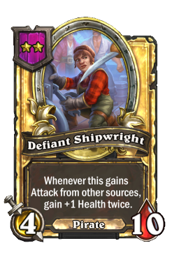 Defiant Shipwright (Golden)