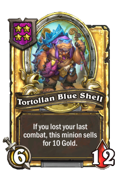 Tortollan Blue Shell (Golden)