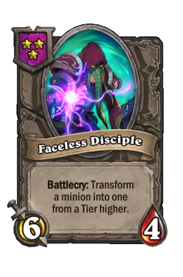 Faceless Disciple