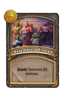 Assemble a Lineup