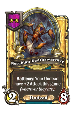 Nerubian Deathswarmer (Golden)