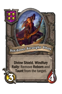 Sin'dorei Straight Shot