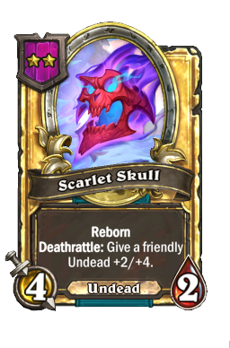 Scarlet Skull (Golden)