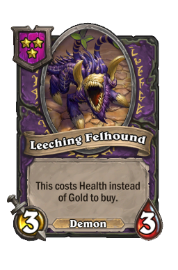 Leeching Felhound