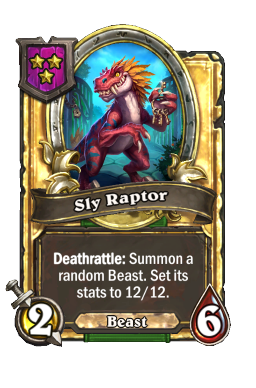 Sly Raptor (Golden)