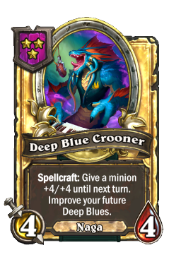 Deep Blue Crooner (Golden)