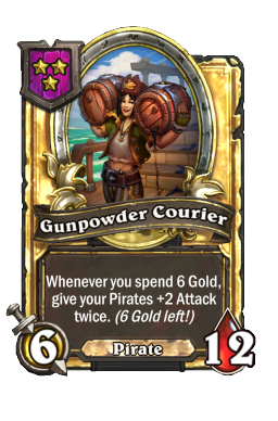 Gunpowder Courier (Golden)