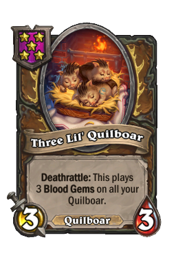 Three Lil' Quilboar