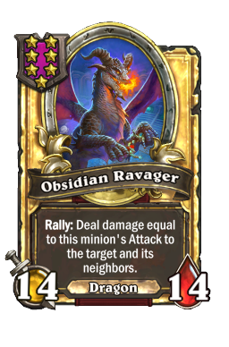 Obsidian Ravager (Golden)