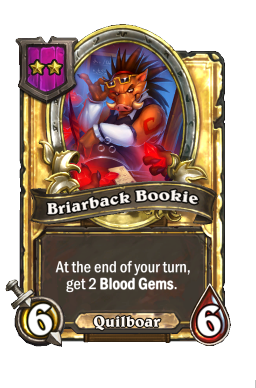 Briarback Bookie (Golden)