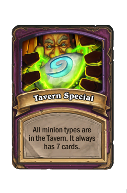 Tavern Special
