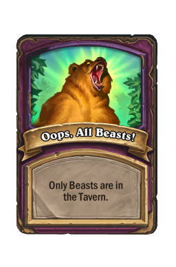 Oops, All Beasts!