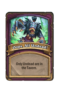 Oops, All Undead!