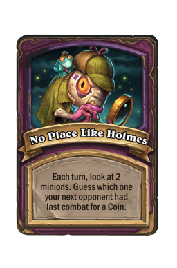 No Place Like Holmes