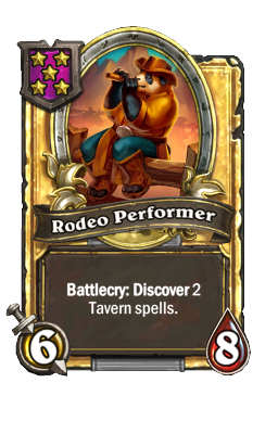 Rodeo Performer (Golden)
