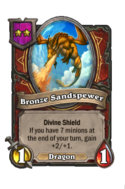 Bronze Sandspewer