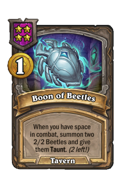Boon of Beetles