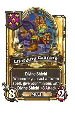 Charging Czarina (Golden)