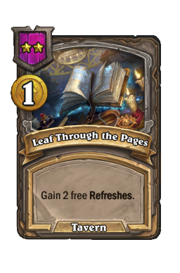 Leaf Through the Pages