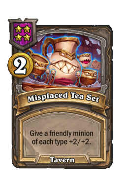 Misplaced Tea Set