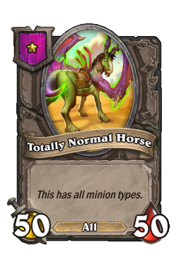 Totally Normal Horse