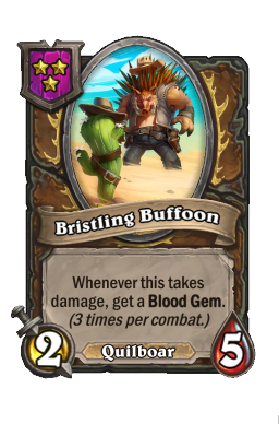Bristling Buffoon