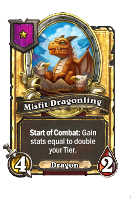 Misfit Dragonling (Golden)