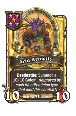 Arid Atrocity (Golden)