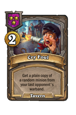 Cry Foul