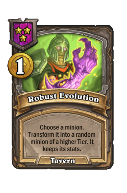 Robust Evolution
