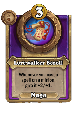 Lorewalker Scroll
