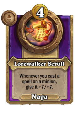 Lorewalker Scroll