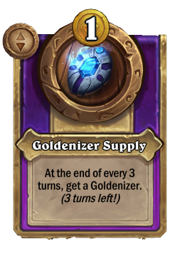 Goldenizer Supply