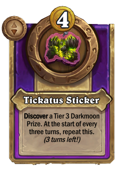 Tickatus Sticker