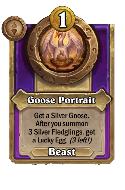 Goose Portrait
